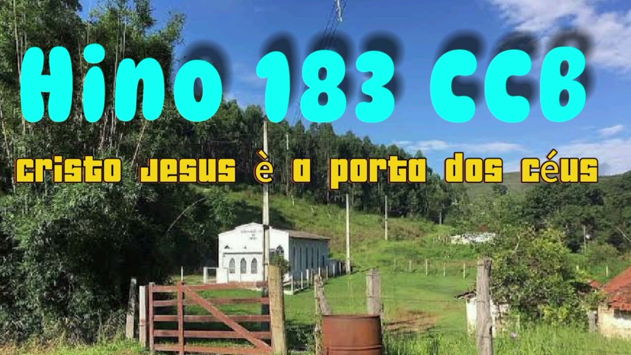 Hino 183 Cristo Jesus e a porta dos céus Marquinhos Indaiatuba