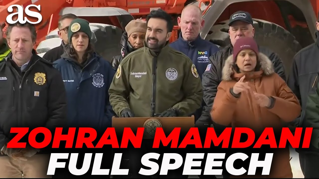 NYC Mayor Mamdani issues ‘SAFETY FIRST’ WARNING as MONSTER WINTER STORM approaches