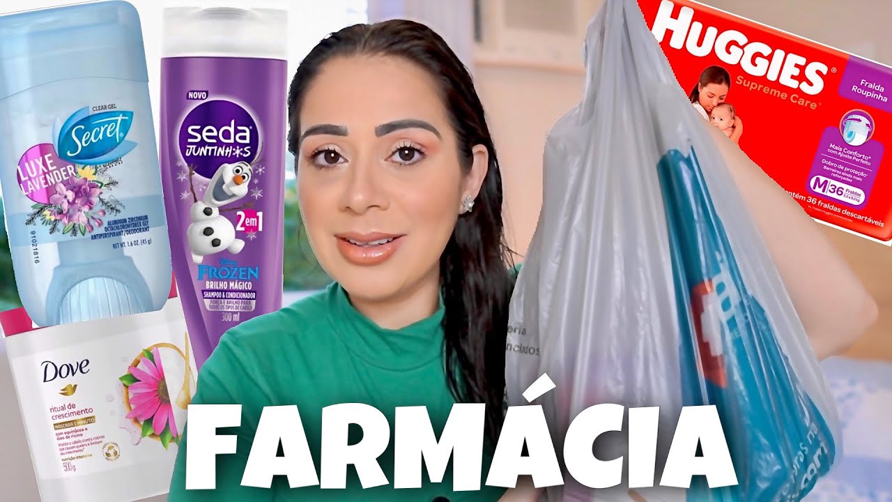 Primeiras COMPRINHAS de FARMÁCIA de 2022 | Achados NOVIDADES