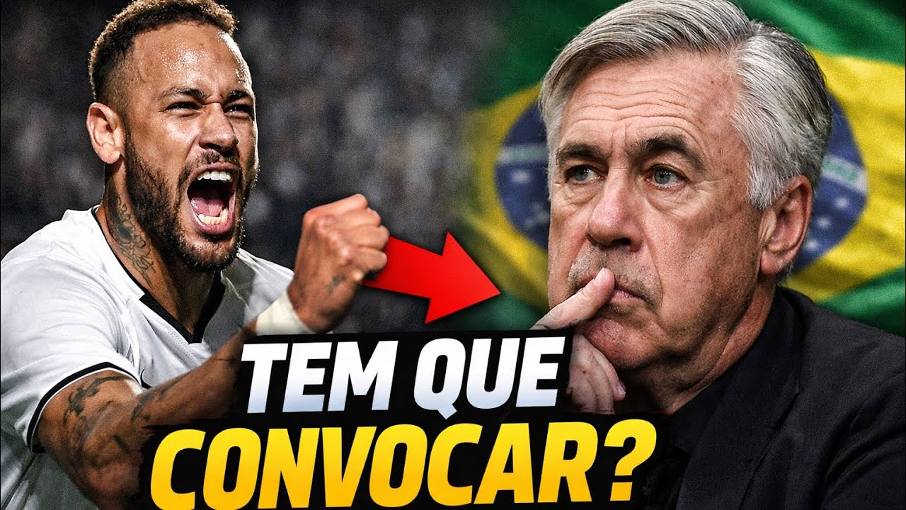 NEYMAR CALOU AS CRÍTICAS! ELE MERECE VOLTAR PRA SELEÇÃO DE ANCELOTTI?