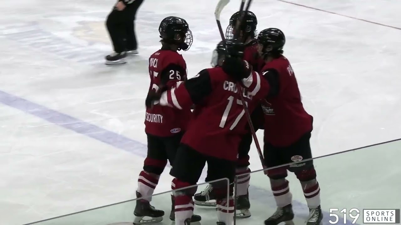 GOJHL - Pelham Panthers vs Cambridge RedHawks