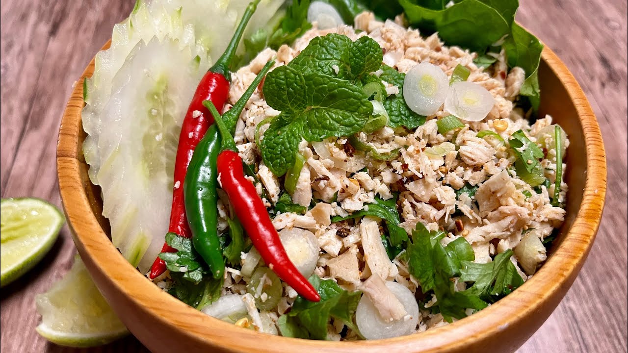 Laap Gai: Laap Turkey or Chicken No Fuss Laap - Great for Leftover Turkey or Easy Weeknight Laap.