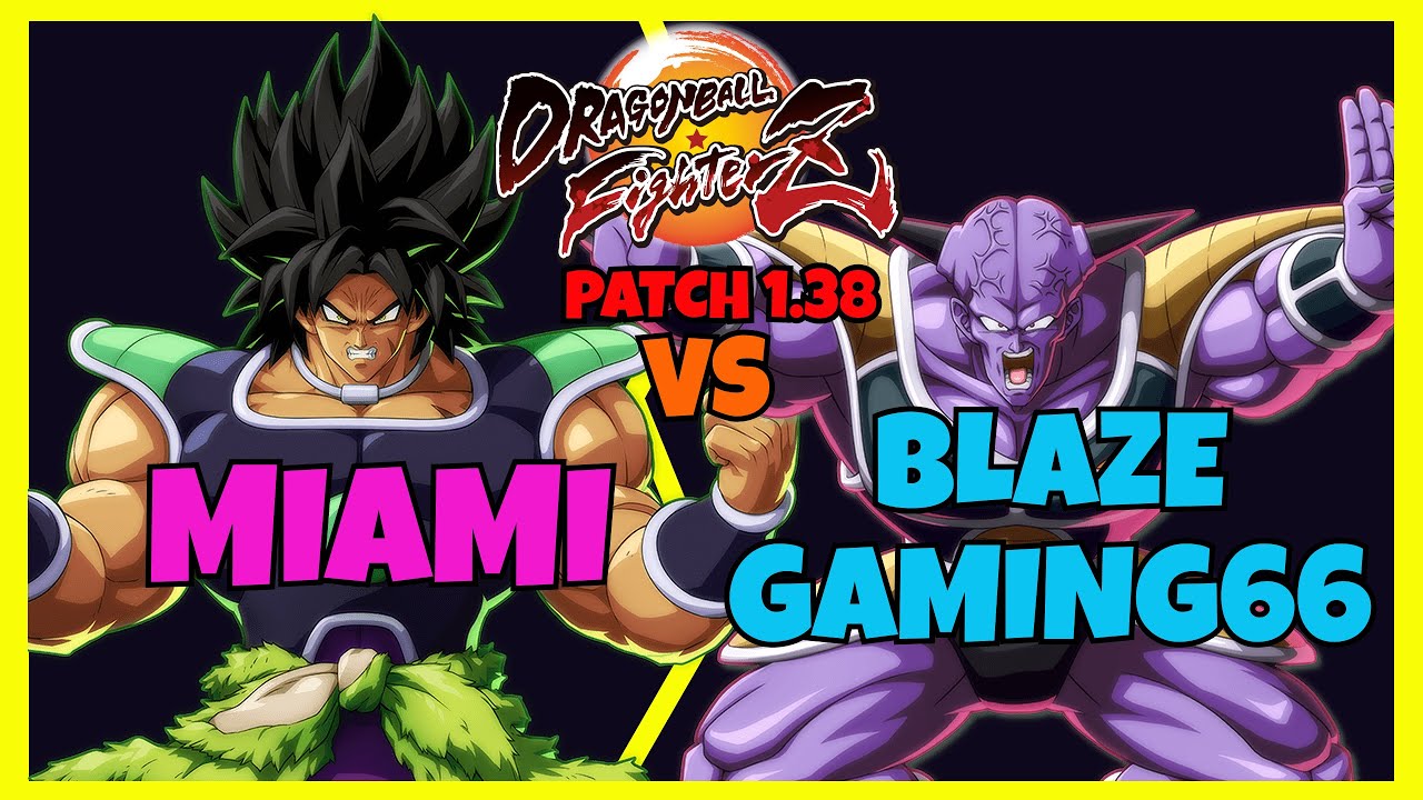 DBFZ - MIAMI vs BLAZEGAMING66 games (Super Broly, Majin Buu, Vegito vs Kefla, Super Baby 2, Ginyu)