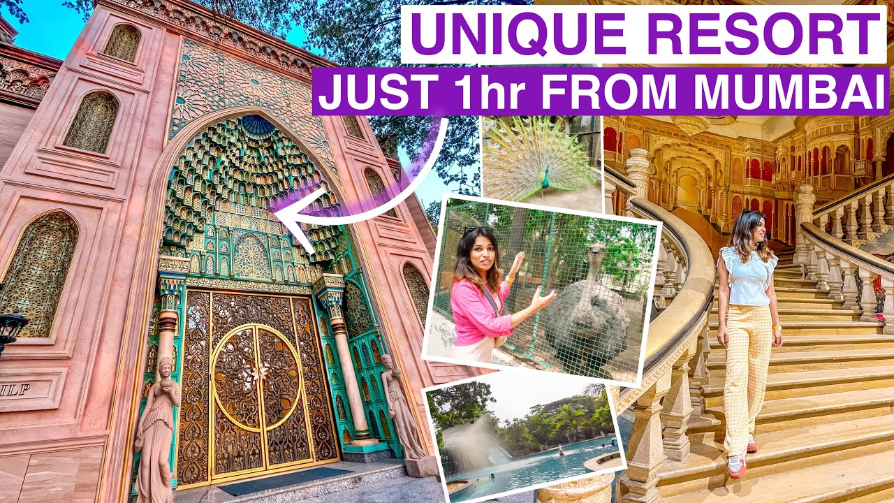 Unique Resort just 1Hr from MUMBAI with Palace, Zoo, Bird Park, Water Park, Spa, Boat House, Rooms