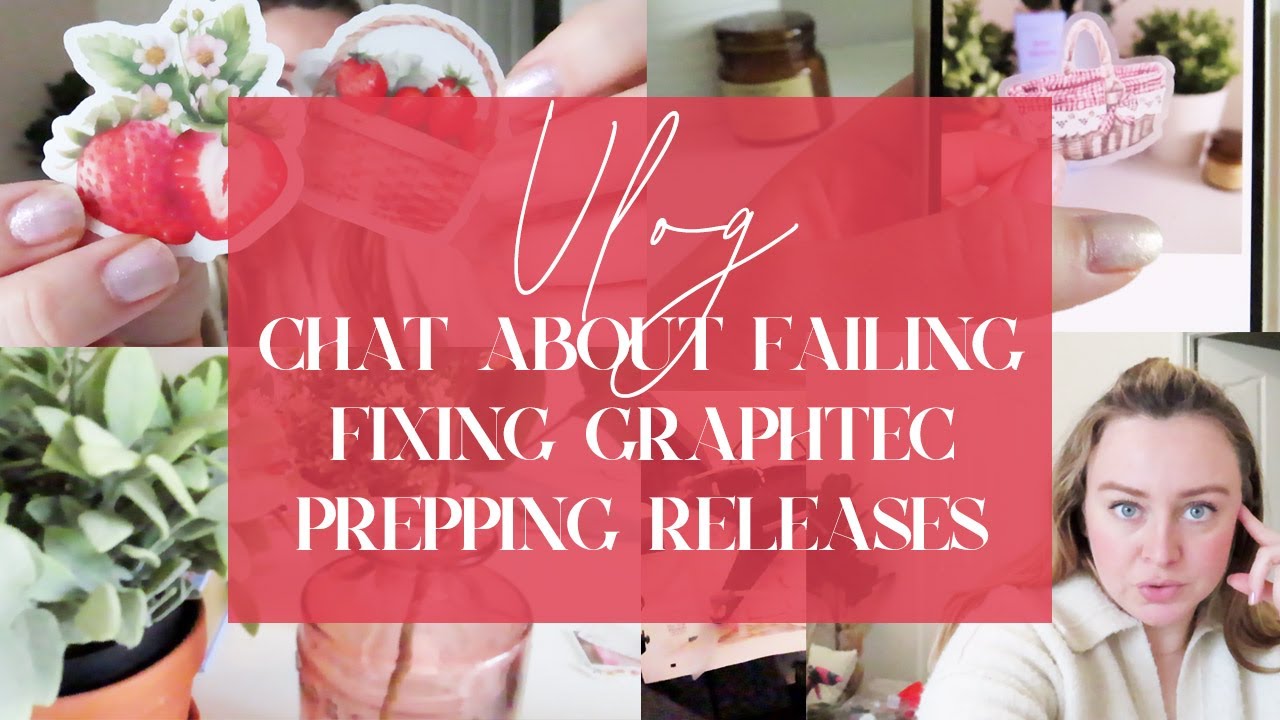 Day as a sticker shop owner: Failing, what I struggle with, graphtec, releases & more