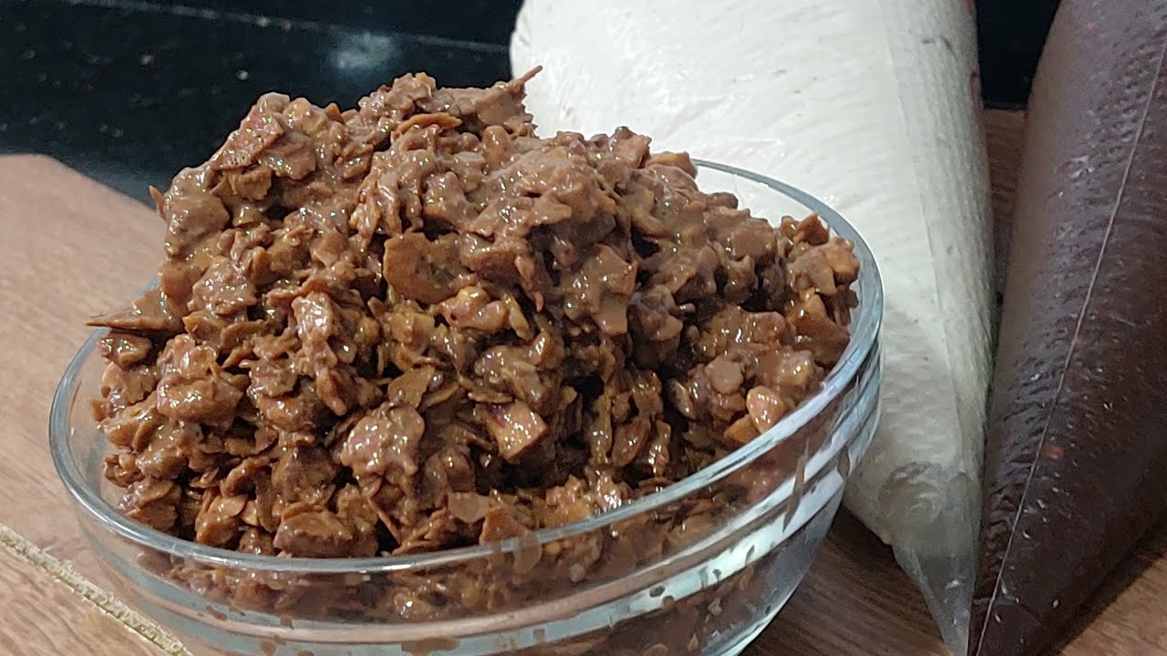 طبقة مقرمشة لجميع الحلويات  croustillant praliné feuilletine