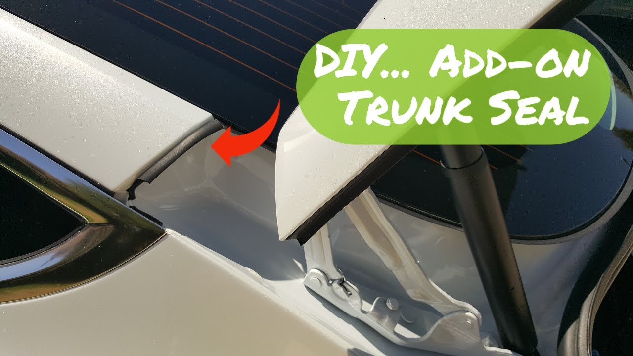 Tesla Model 3 Trunk Seal (BETTER) 1 of 2