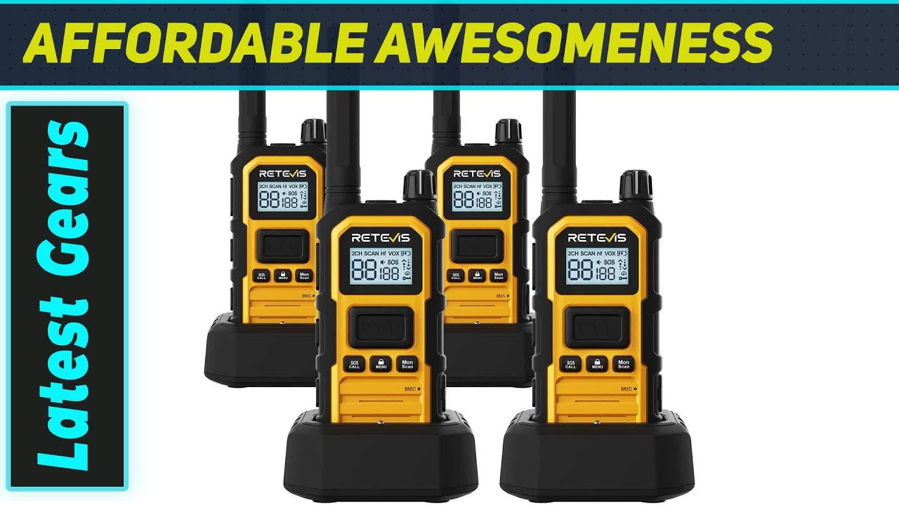Retevis RB48 Plus: лучшая водонепроницаемая рация GMRS?