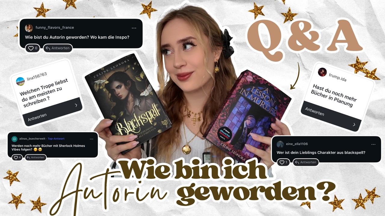 Q&A | wie wird man autor ⋆ autorenleben ⋆ neue projekte ⋆ manifestation 🕯️