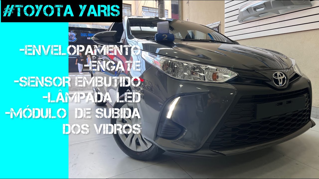 TOYOTA YARIS 2022/2023 vários acessórios