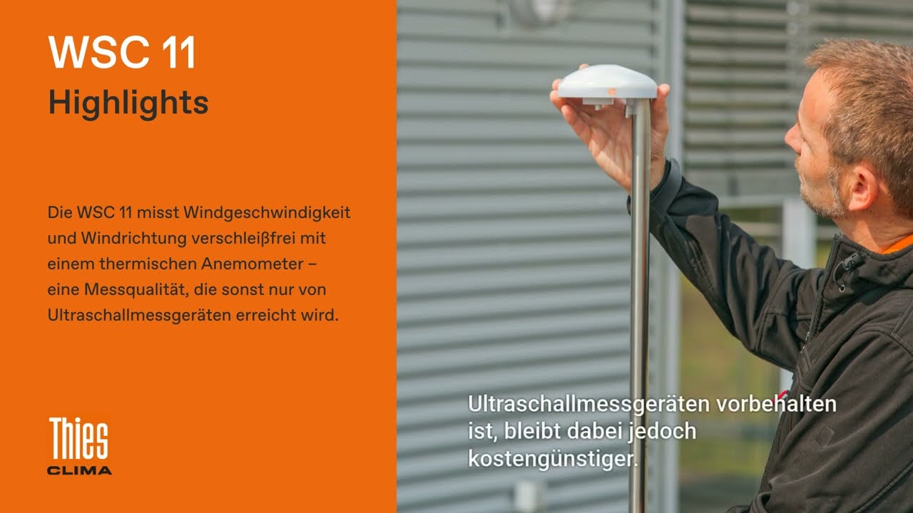 Wetterstation Compact WSC11 &ndash; Die smarte L&ouml;sung f&uuml;r Geb&auml;udeautomation