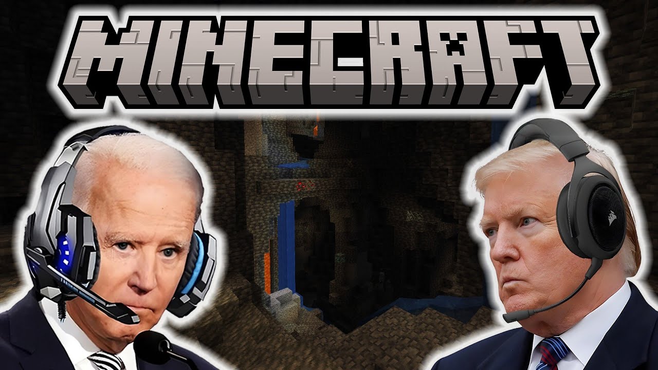 Президенты США играют в Minecraft 3