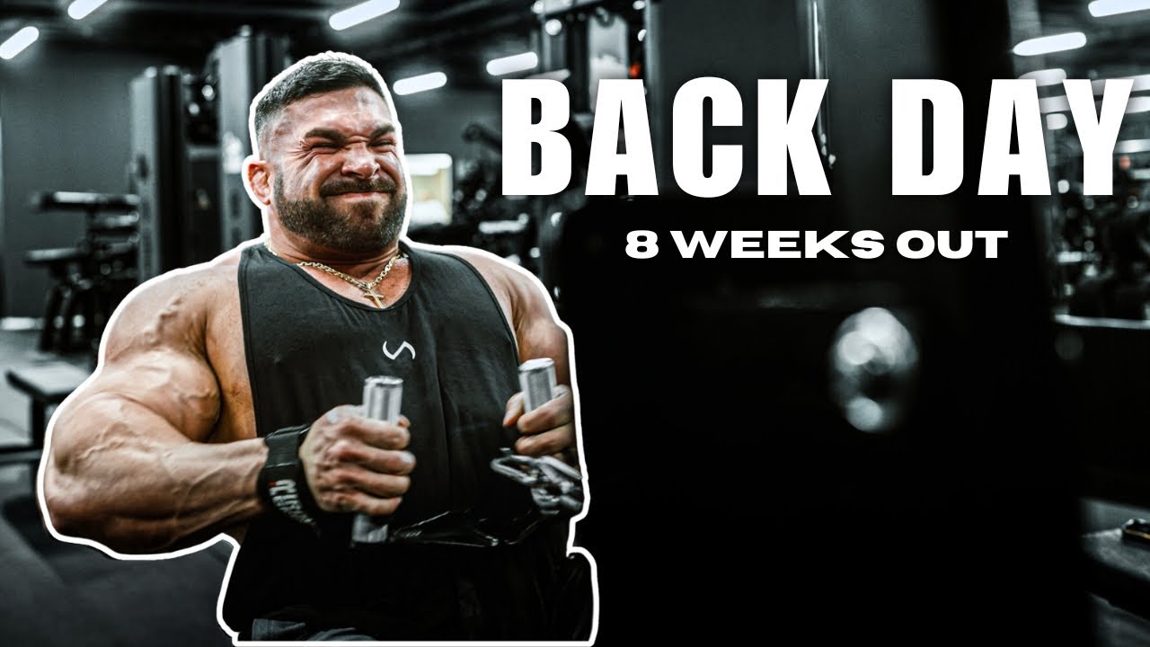 Back Day with Patrick Moore | 8 Weeks Out | Mr. Olympia Derek Lunsford