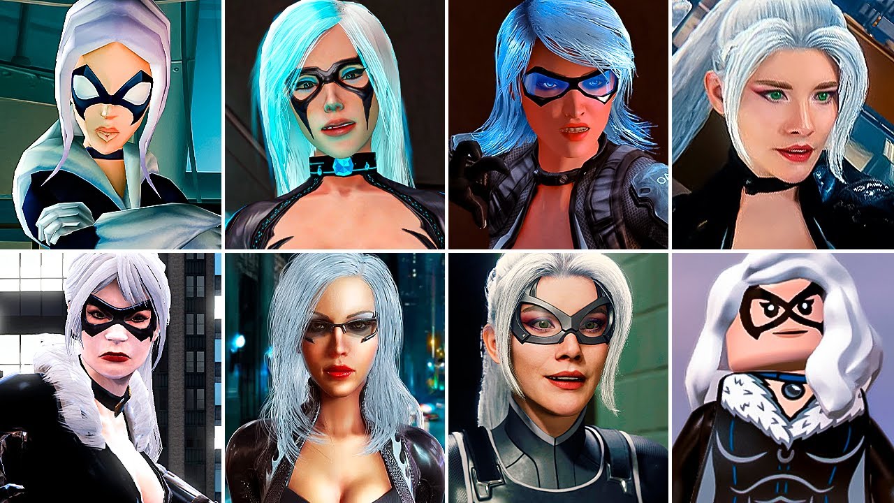 Evolution of Black Cat Boss Fights in Spider-Man Games