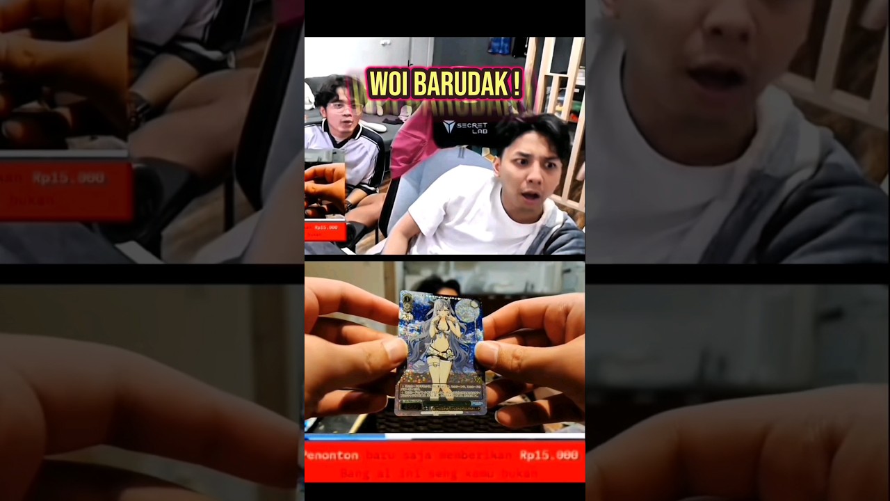 Momen Kocak Windah Jual Kartu Zeta Ke Bang Al (Luthfi Halimawan Hololive TCG Naplive)
