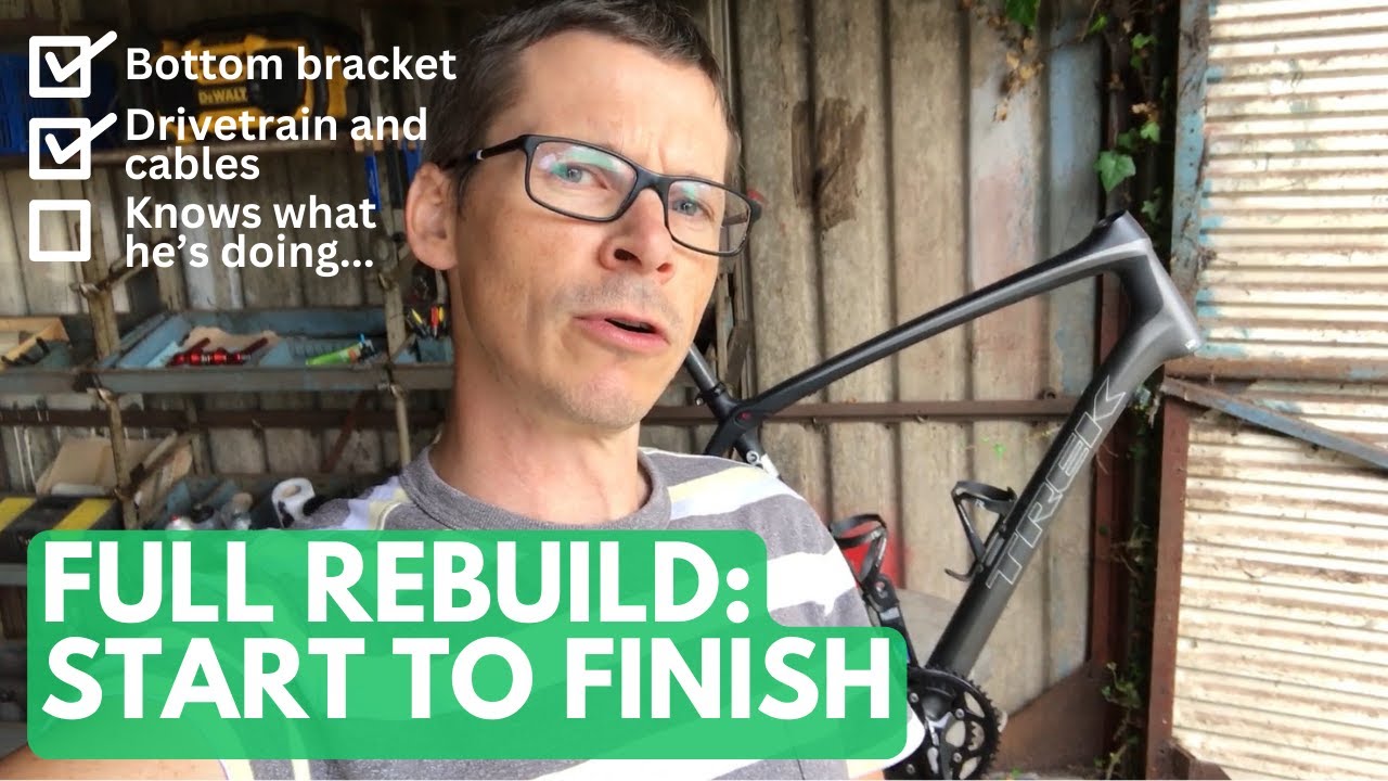 I Tried To Rebuild My Road Bike. It Did Not Go Well...
