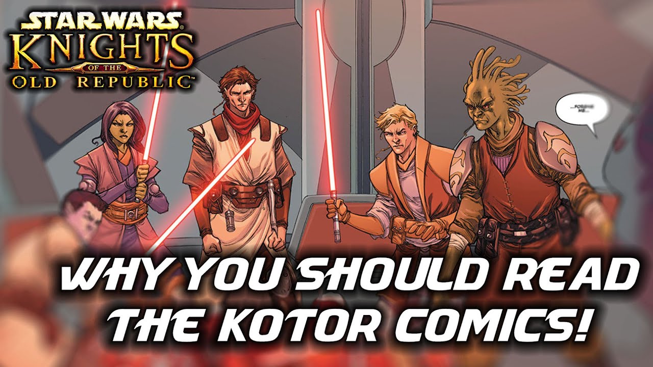 WHY YOU SHOULD READ THE KOTOR COMICS! - NON SPOILER REVIEW!