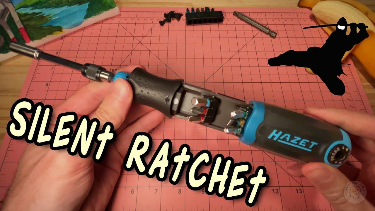 The Most Ninja Ratcheting Screwdriver Ever - Hazet 810R-4 - Ep.11 - Review