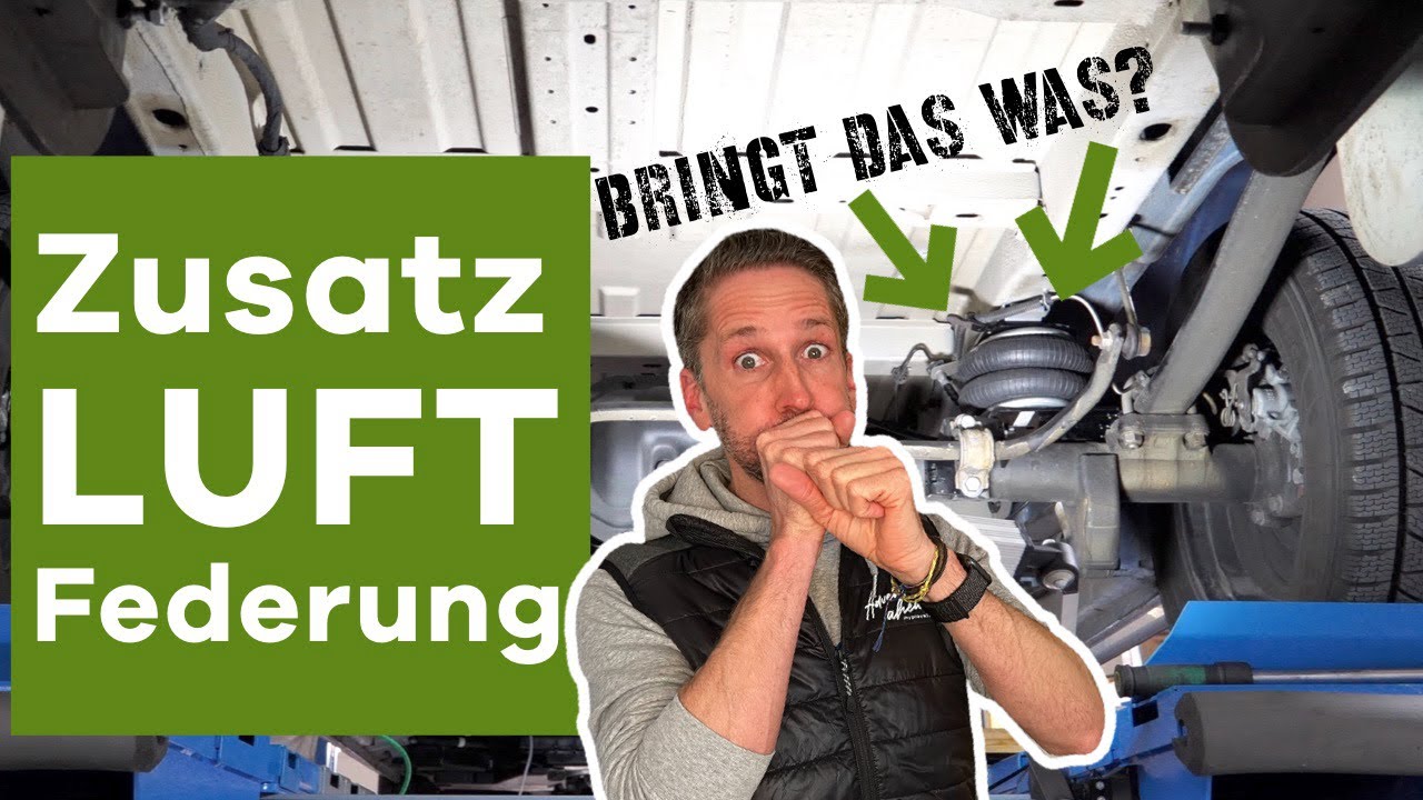 Wohnmobil Luftfederung nachrüsten - alle Infos und Vorteile