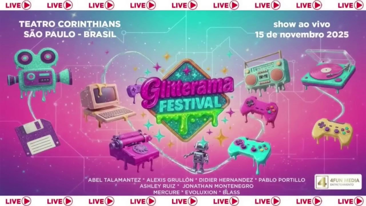🎉 GLITTERAMA FESTIVAL 2025 – O EVENTO MAIS BRILHANTE DO ANO! ✨
