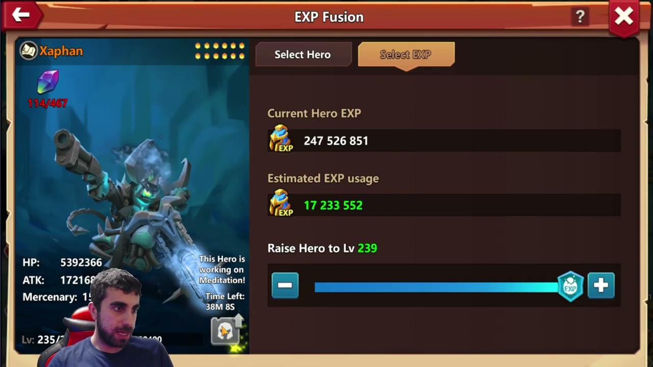 Доведём Ксафана до 250 уровня. Часть 1 - Clash Of Lords 2
