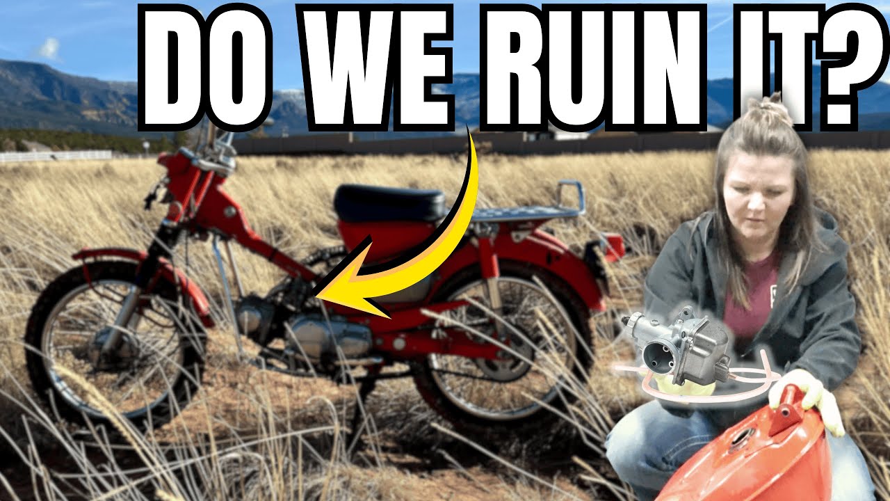 We Took Apart Her Grandpa's 1971 Honda (After 15 Years Sitting)