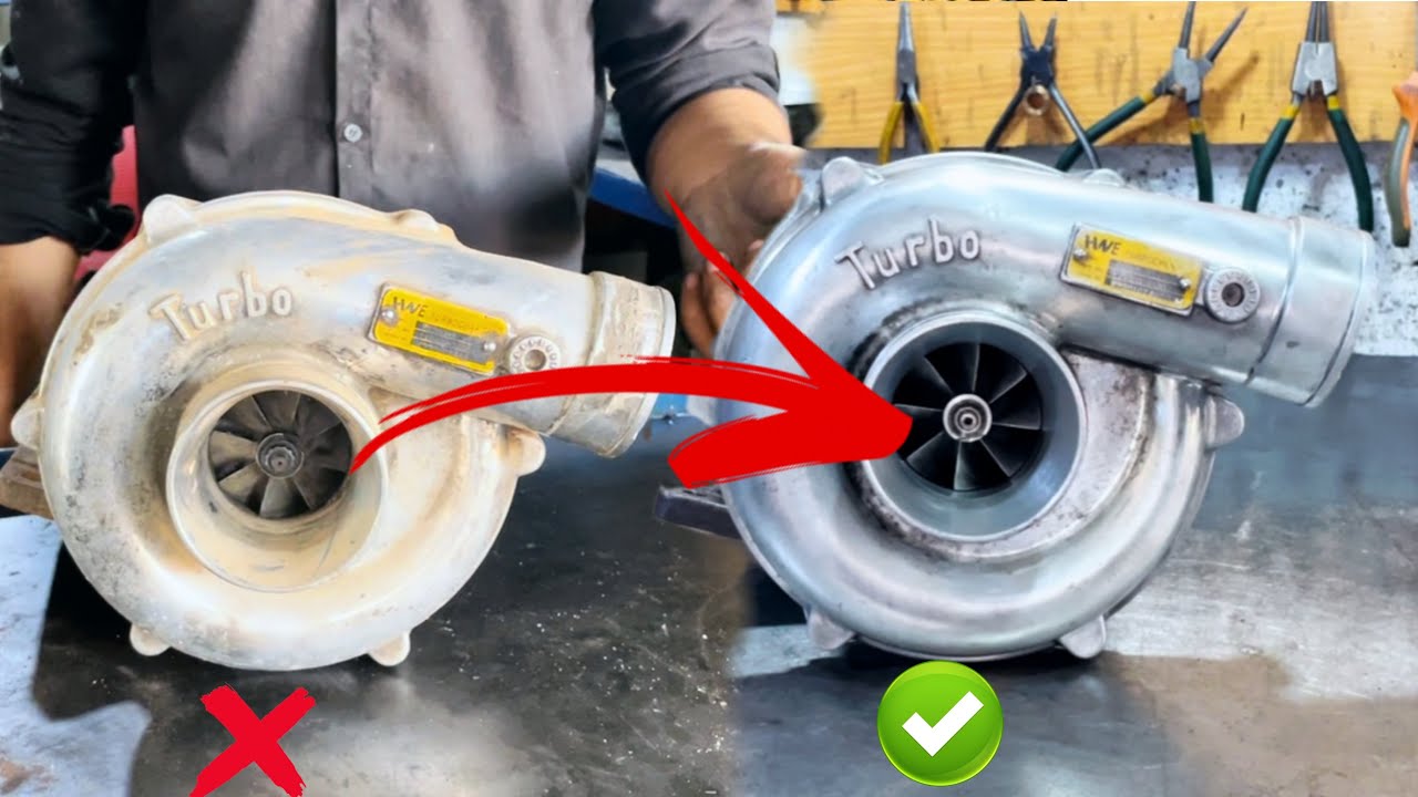 Ex200 turbo charger repair  ￼🛠️
