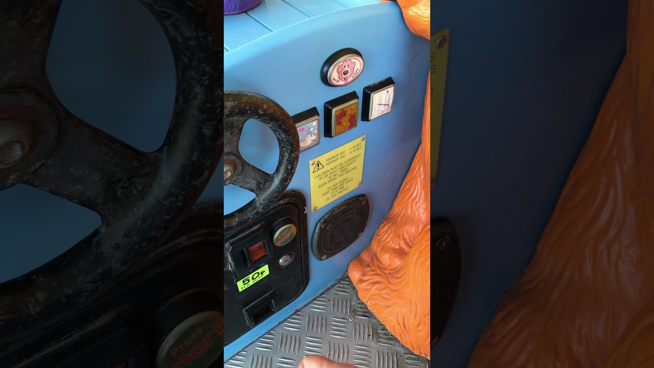 Fun2Learn Bear in the Big Blue House Kiddie Ride (Now Withdrawn)
