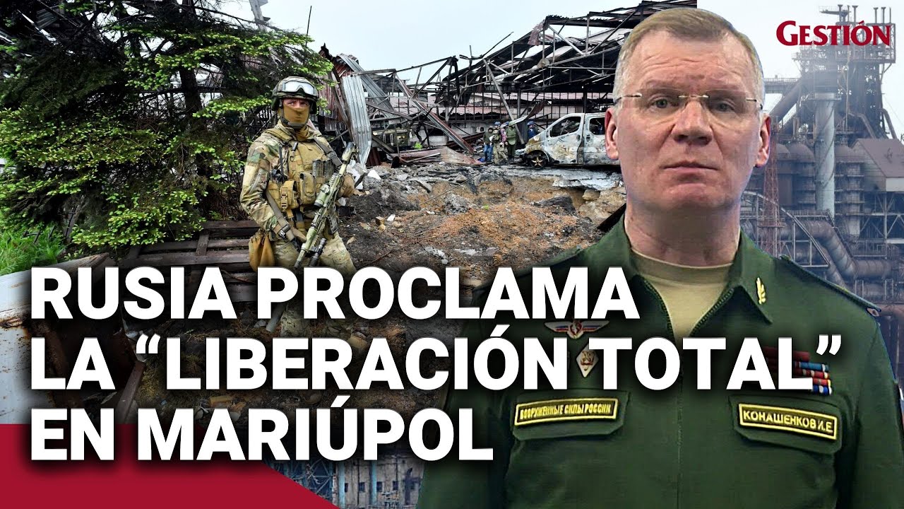 Россия заявляет о «полном освобождении» Мариуполя и продолжает наступление на востоке Украины.
