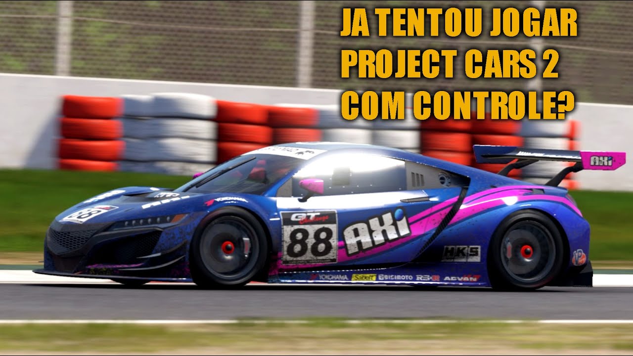 PROJECT CARS 2 COM CONTROLE | É POSSÍVEL?