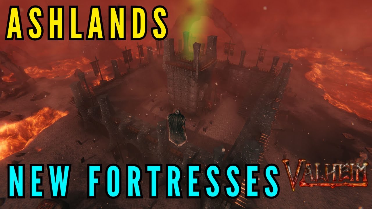 Valheim Ashlands - New Enemy Fortresses!