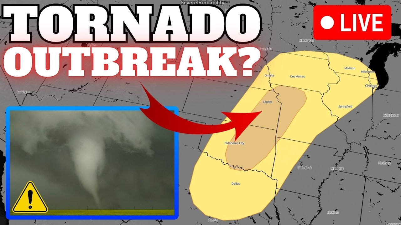 🔴BREAKING - Tornado Outbreak POSSIBLE On Friday!