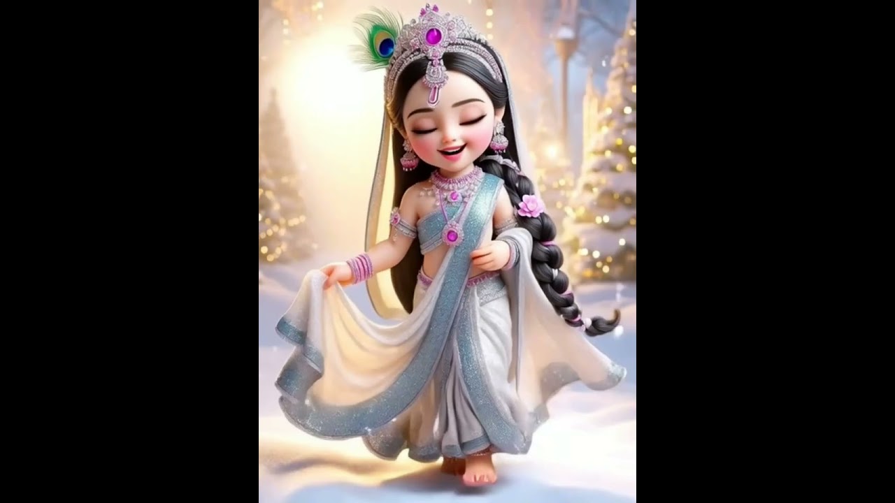 Thakur ji aur Radha Rani ka pehla milan#💕❤️😍😍 love 