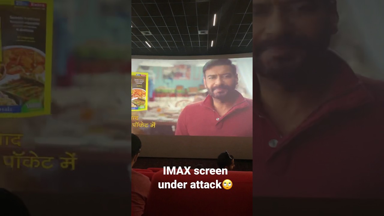 IMAX experience 🫠 