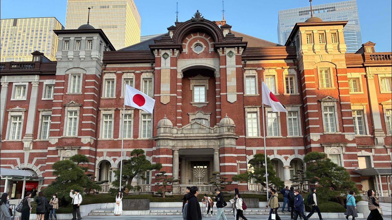 東京都心のビジネス街　#東京駅