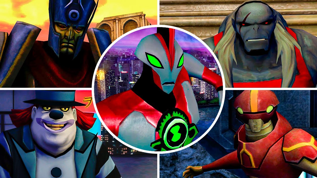 Ben 10 Ultimate Alien: Cosmic Destruction - All Bosses & Ending (4K 60FPS)