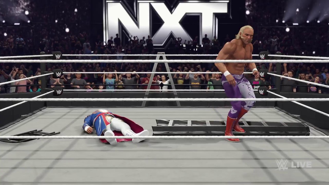 Playing 2K 25 wwe.