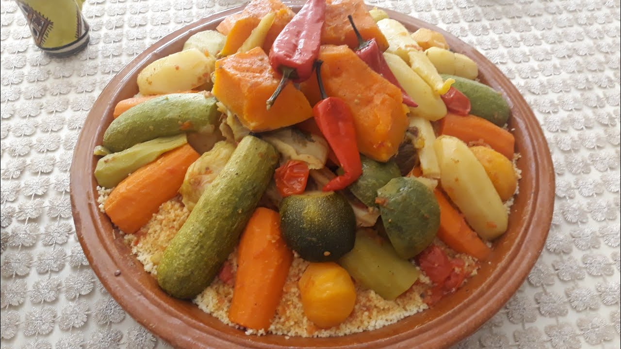 كسكس الدكالي على حقو وطرقو ب7خضاري Couscous