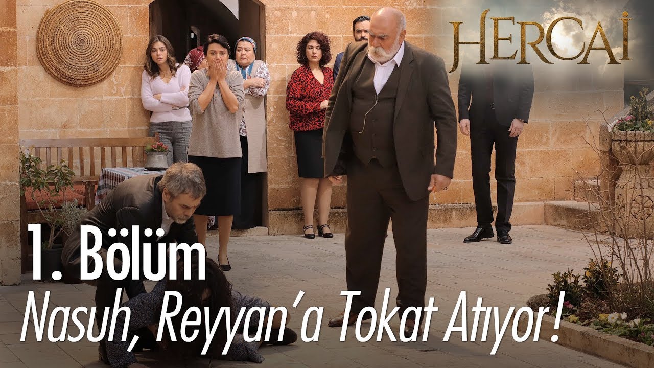 Nasuh, Reyyan'a tokat atıyor - Hercai 1. Bölüm