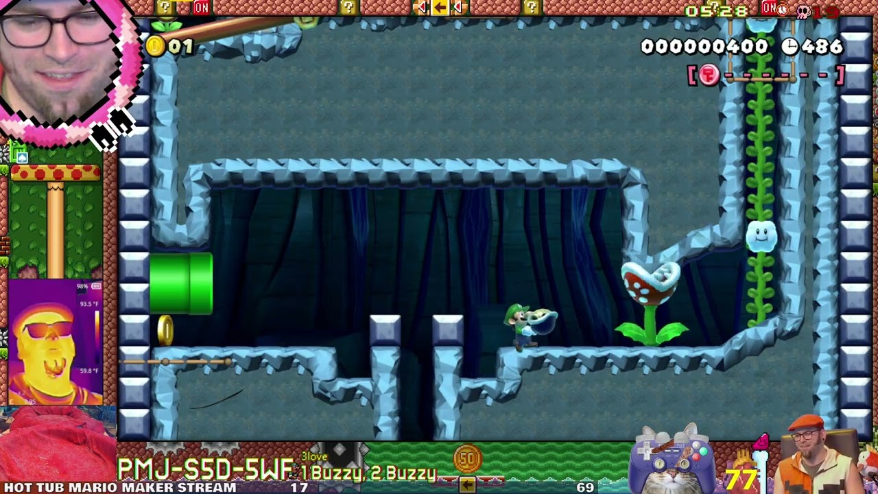 1 Buzzy, 2 Buzzy By 3love (Troll level playthrough)