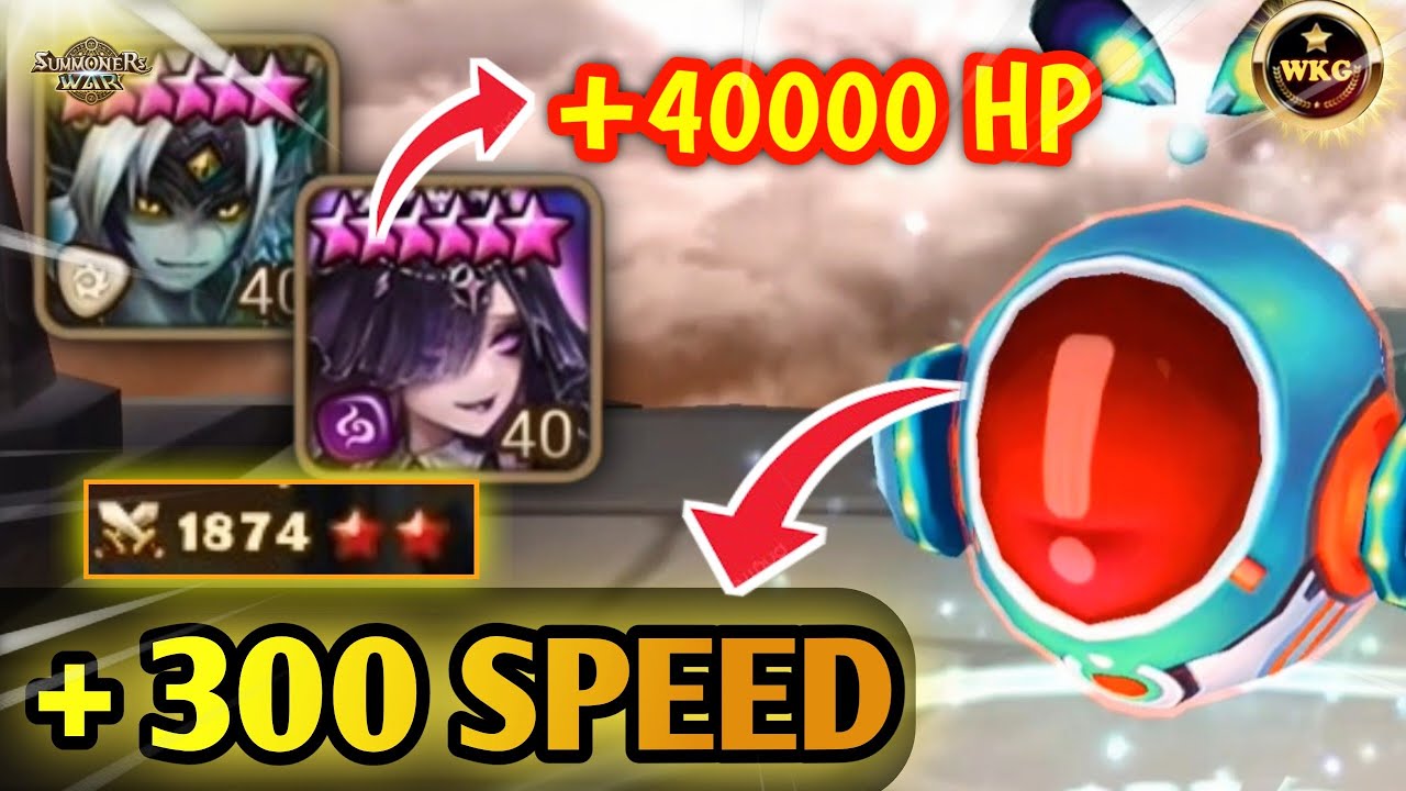 3 SEC LUCIFER COMBO with ROBO AND VELASKA IN RTA SUMMONERS WAR
