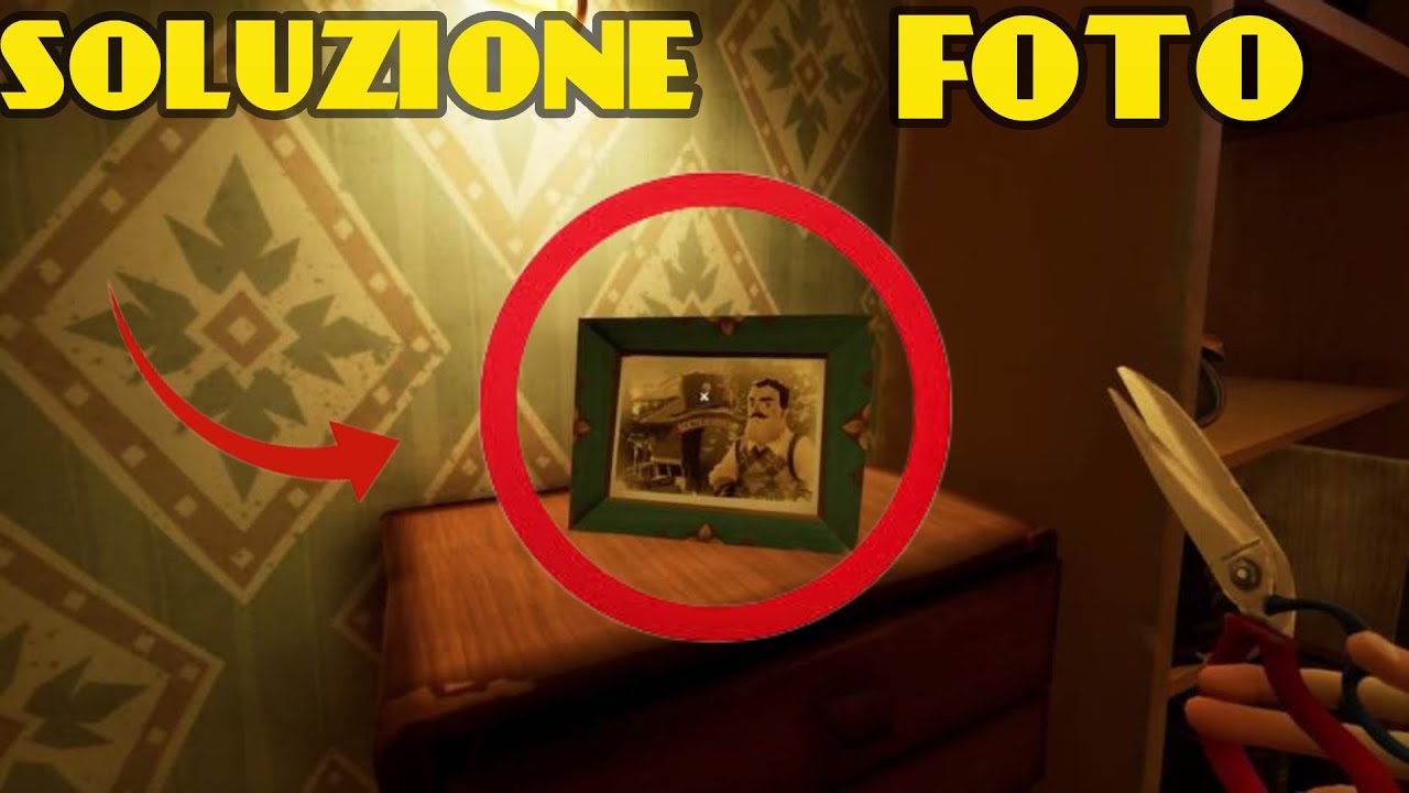 Il mistero della foto {Hello neighbor 2