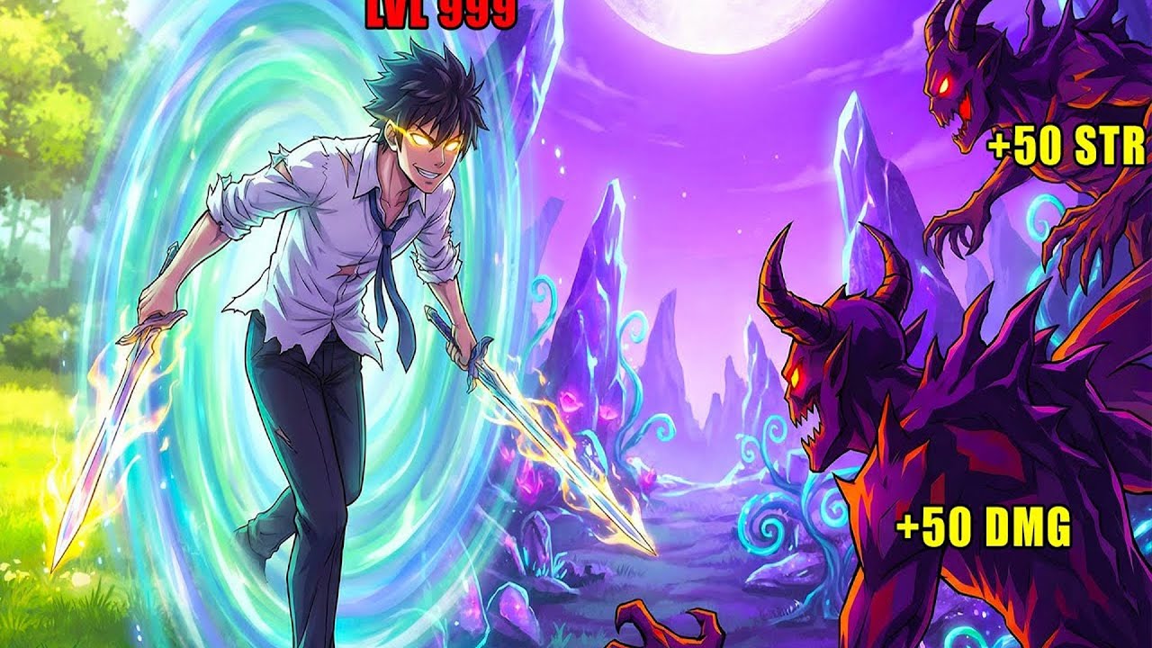 A Normal Office Worker Enters a World Where Slaying Monsters Gives Random Power-Ups! | Manhwa Recap
