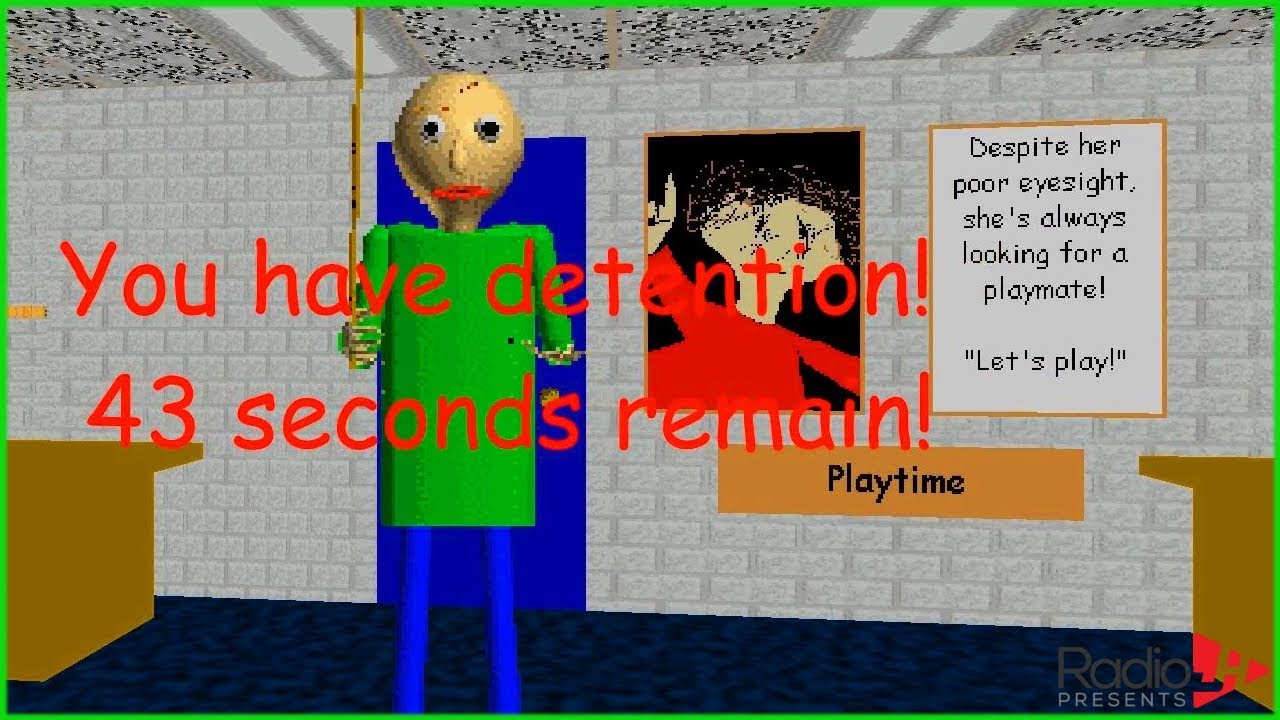 BALDI'S BASICS | Lets NOT Play! | NEW RECORD!