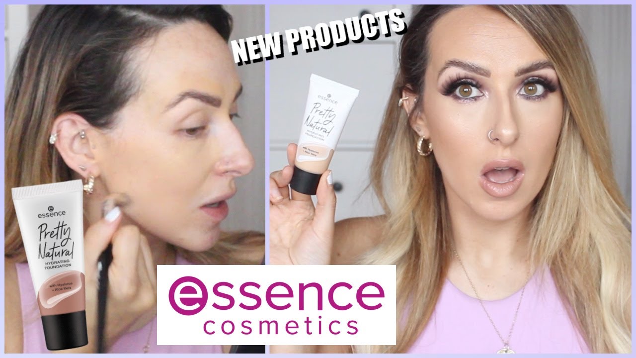 NEW!! ESSENCE PRETTY NATURAL FOUNDATION 8hour WEAR TEST FIRST IMPRESSION