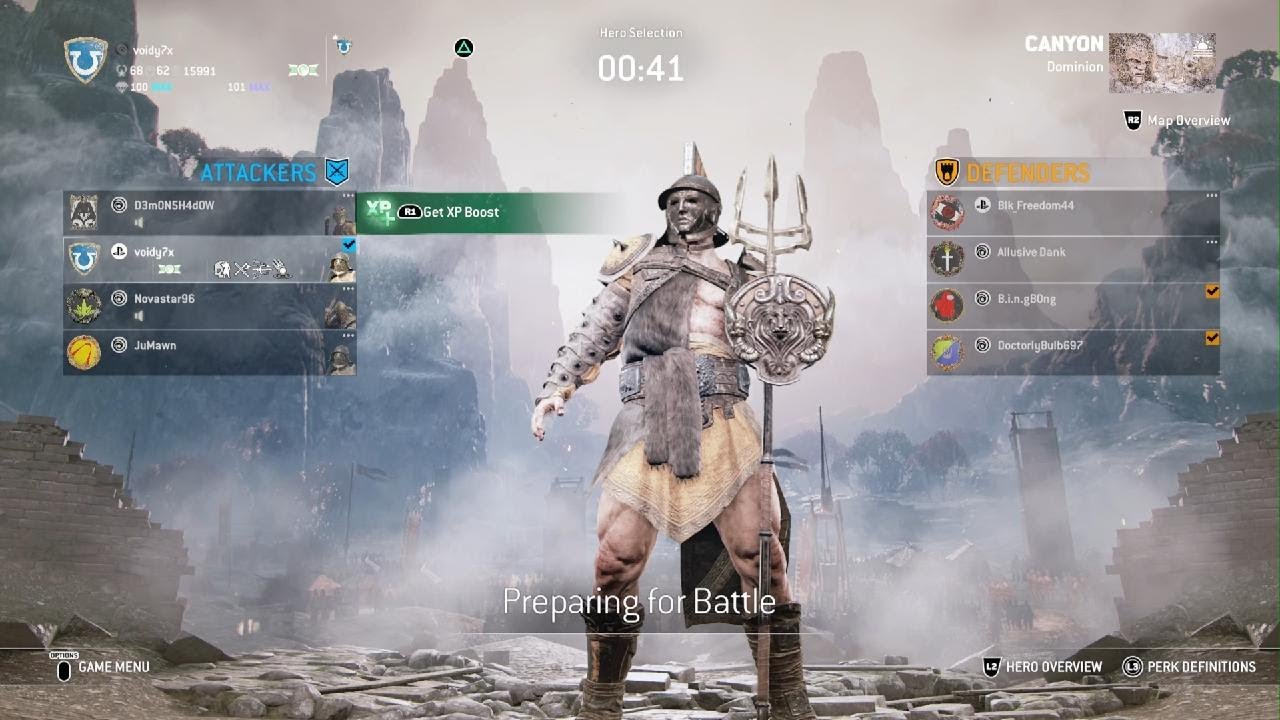 For Honor 15/5 glad
