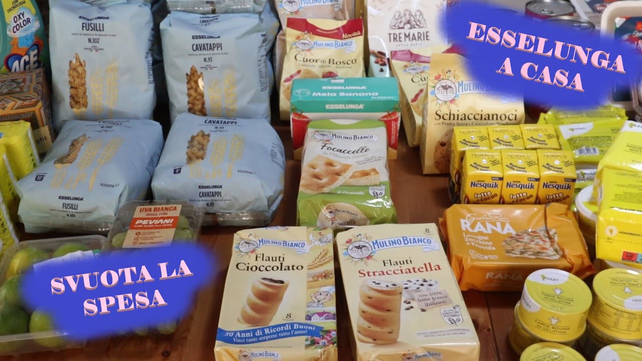 SVUOTA LA SPESA/ESSELUNGA A CASA