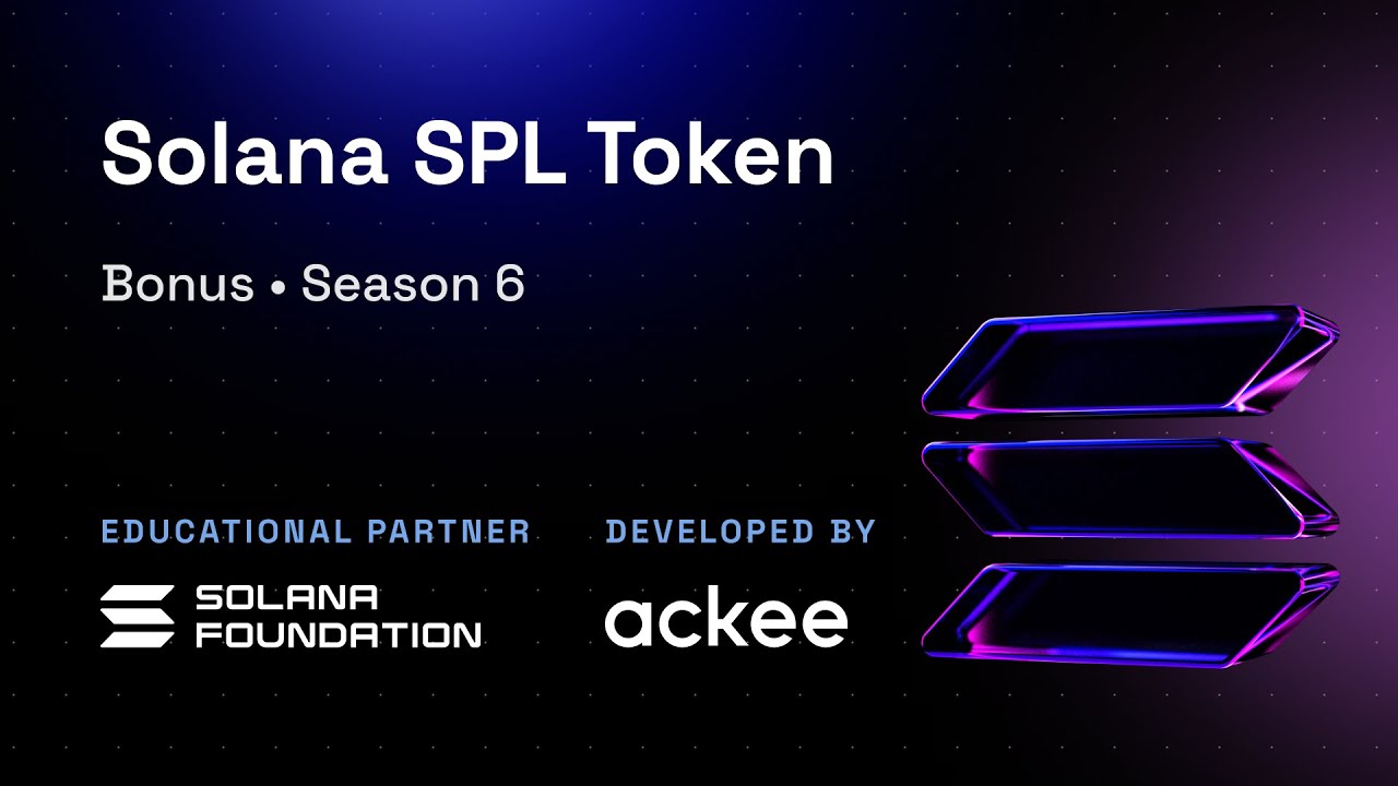Solana SPL Token 101