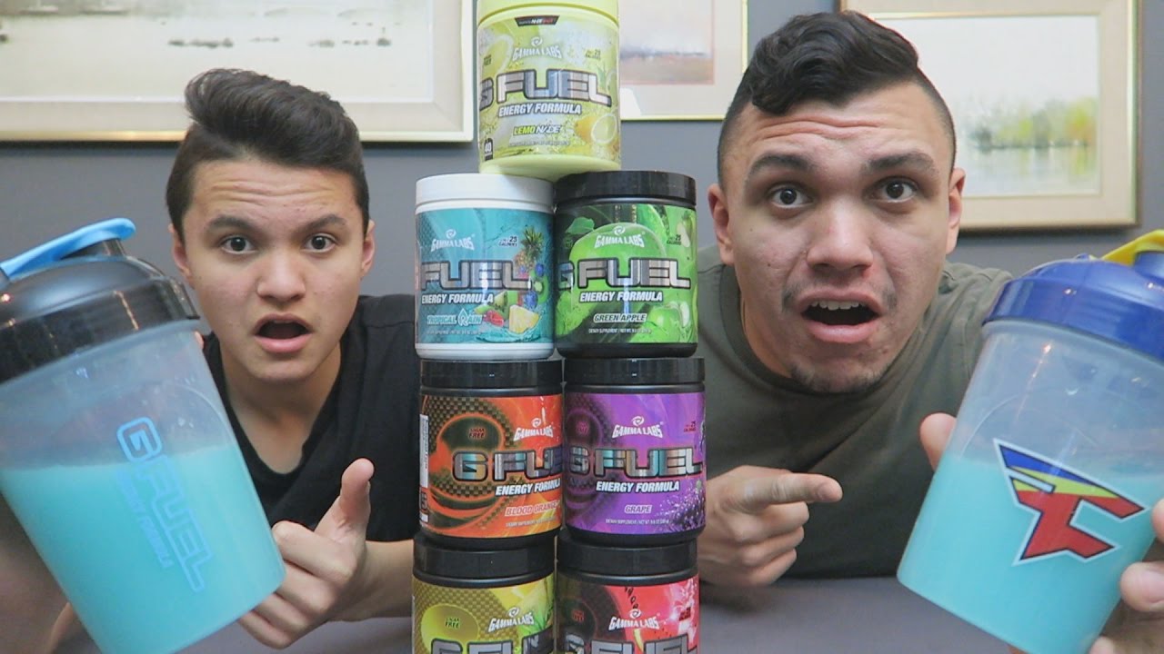 THE GFUEL TASTE TEST CHALLENGE
