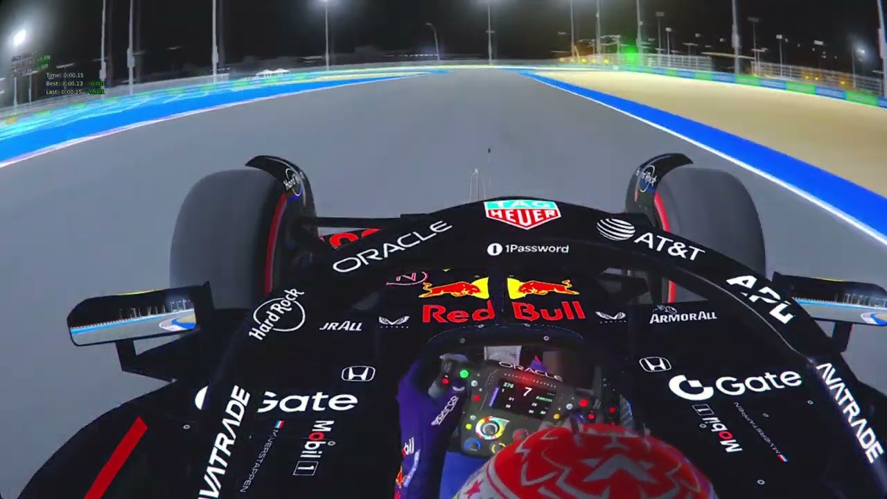 F1 2025 Max Verstappen's RB21 Losail Lap | Assetto Corsa
